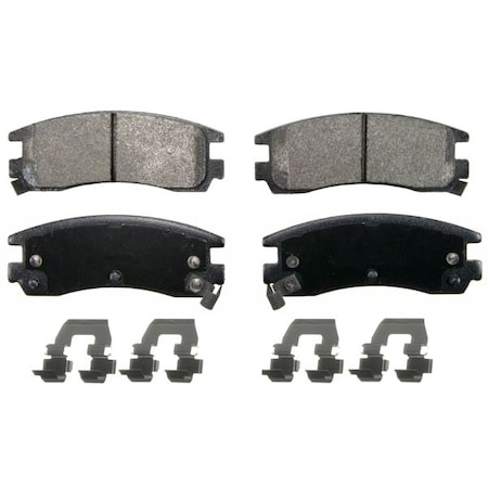 Wagner Brakes Severeduty Disc Pad Set, Sx714 SX714